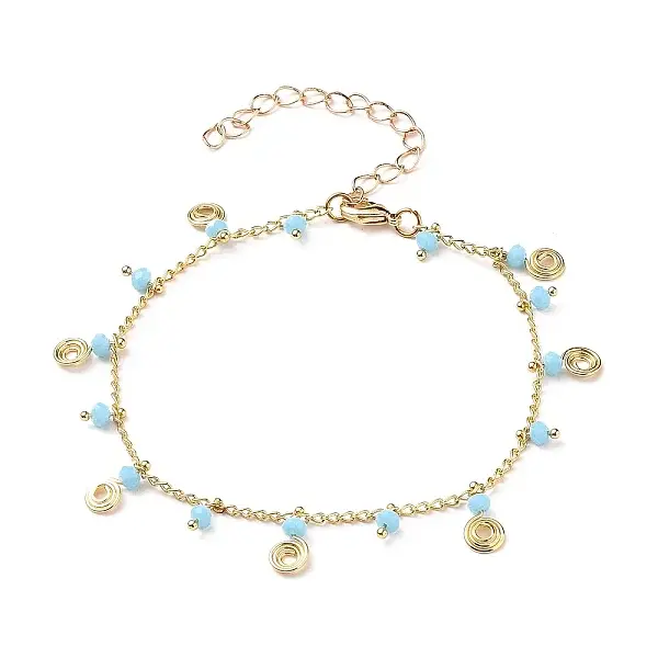 Brass Vortex Charm Bracelets