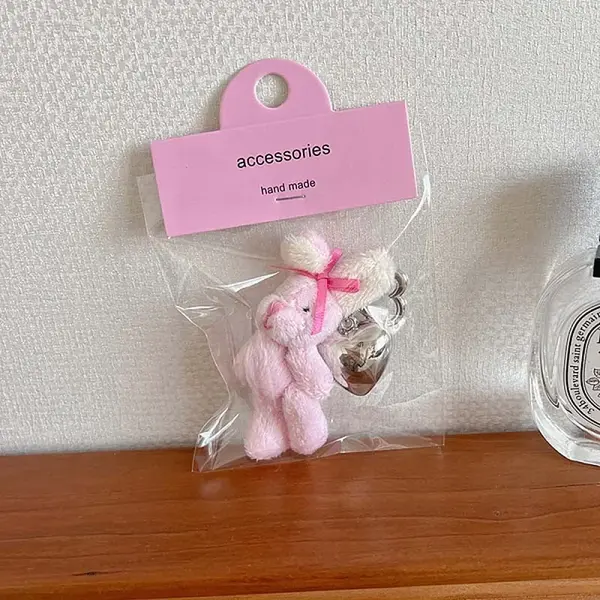 Cute Soft Wool Rabbit Keychain