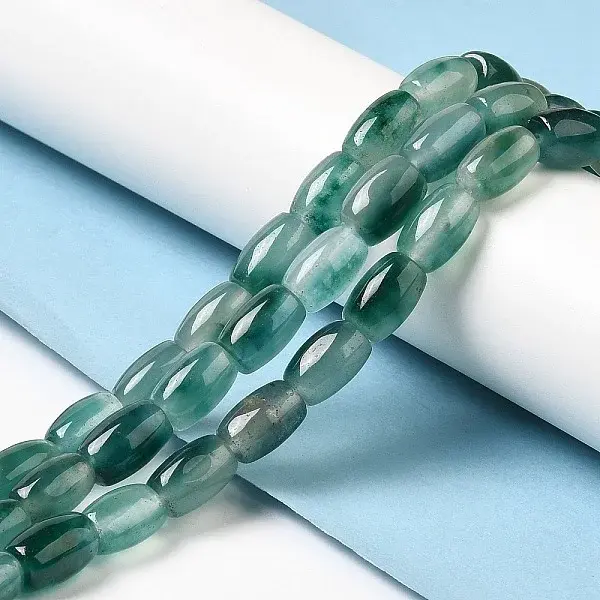 Natural Dyed White Jade Beads Strands