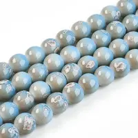 Baking Painted Glass Beads Strands