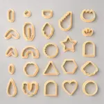 24pcs Plastic Molds