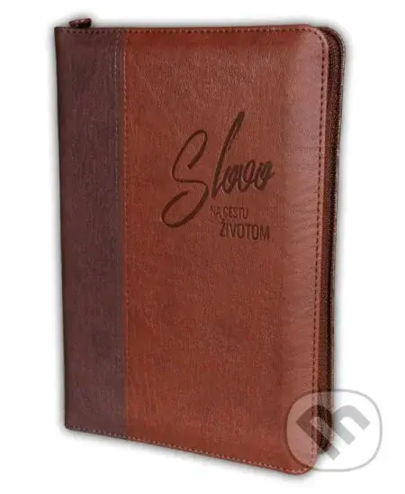 Biblia - ekumenický preklad (so zipsom a indexmi, hnedá, dvojfarebná, so zlatou oriezkou) - kniha z kategorie Křesťanství