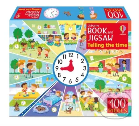 Usborne Book and Jigsaw Telling the Time - Kate Nolan - kniha z kategorie Pro děti