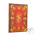 Paperblanks - týždenný diár Fiammetta 2026 (midi, vertikálny, elastické zatváranie)
