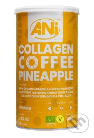 Kolagén Ananasová mletá káva plechovka