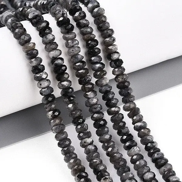 Natural Larvikite Beads Strands
