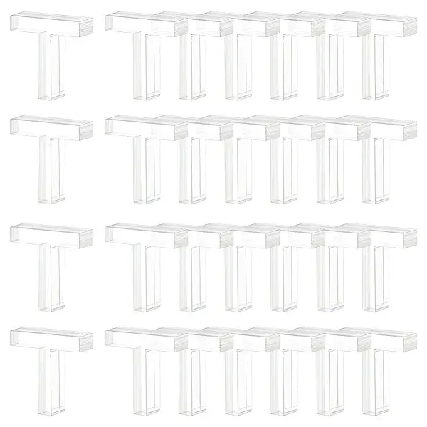 24Pcs Acrylic Craft Honeycomb Dowel Pins