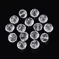 Baking Painted Transparent Glass Beads