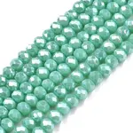 Electroplate Glass Beads Strands