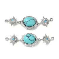 Brass Micro Pave Clear Cubic Zirconia Box Clasps