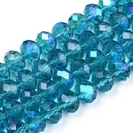 Electroplate Glass Beads Strands