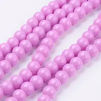 Painted Glass Bead Strands