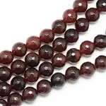 Natural White Jade Bead Strands