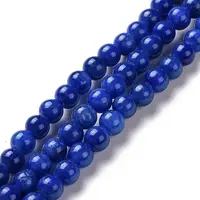 Natural Mashan Jade Round Beads Strands