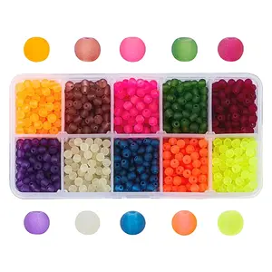 Transparent Glass Beads Strands