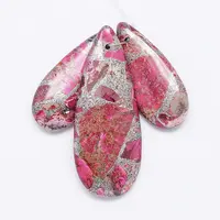 Natural Regalite/Imperial Jasper/Sea Sediment Jasper Pendants