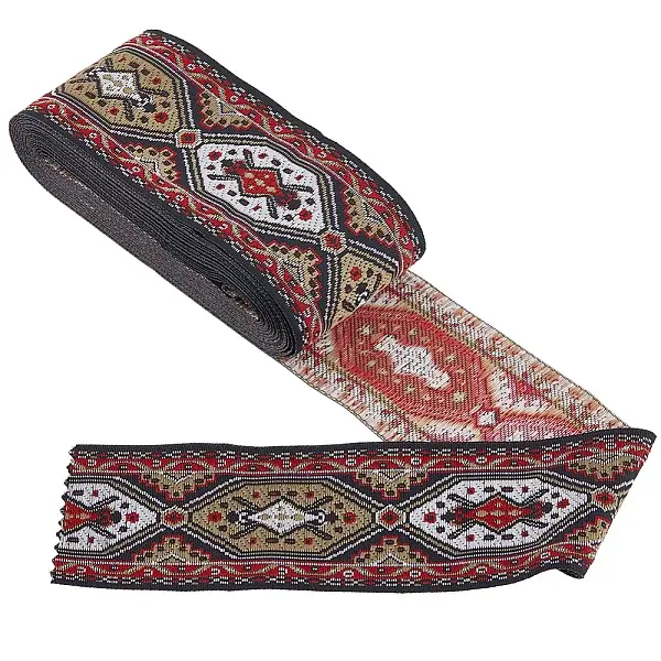 Ethnic Style Polyester Embroidery Ribbons
