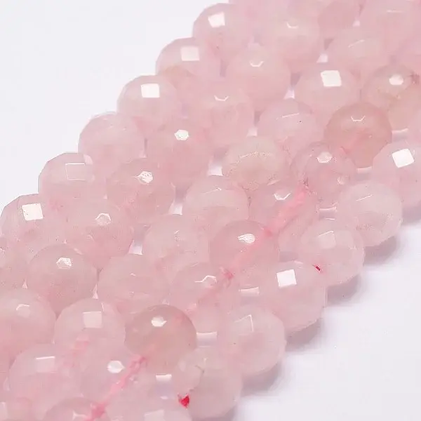 Natural Rose Quartz Beads Strands