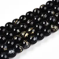 Baking Painted Glass Beads Strands