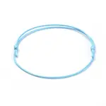 Eco-Friendly Korean Waxed Polyester Cord Bracelet Making