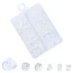 600Pcs 7 Styles Plastic Ear Nuts