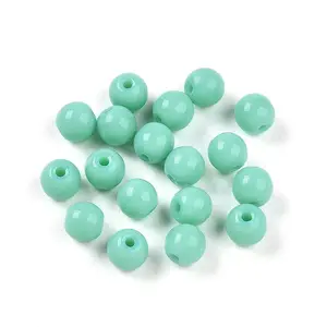 Opaque Solid Color Glass Beads