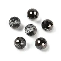 Transparent Electroplate Glass Beads