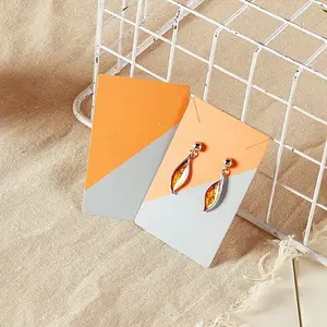 Rectangle Paper Earring Display Cards