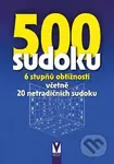 500 sudoku (6 stupňů obtížnosti včetně 20 netradičních sudoku)