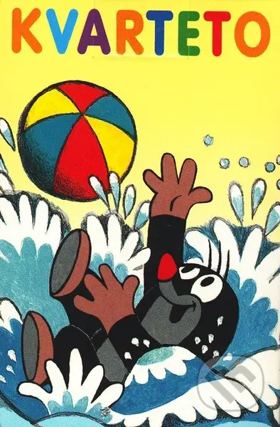 Krtko a lopta (Kvarteto) - hra z kategorie Karty, pexeso