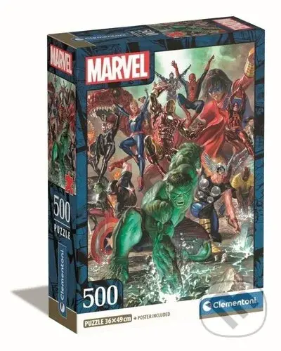 Marvel (500 dílků) - puzzle z kategorie Ostatné