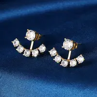 201 Stainless Steel Stud Earrings