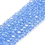 Electroplate Glass Beads Strands