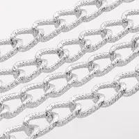 Aluminium Twisted Chains Curb Chains