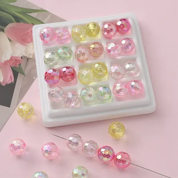 Transparent Acrylic Beads