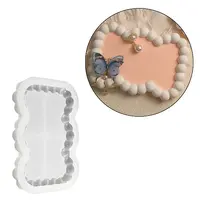 DIY Silicone Geometric Bubble Coaster Molds