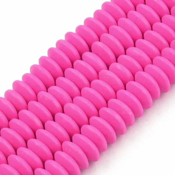 Handmade Polymer Clay Beads Strands