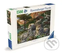 Jarní vlci - puzzle z kategorie Umělecké
