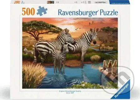 Zebry - puzzle z kategorie Zvířata