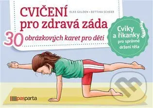 Cvičení pro zdravá záda (30 obrázkových karet pro děti. Zábavné cviky pro silná a zdravá záda.) - hra z kategorie Karty, pexeso