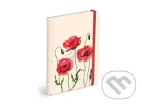 Blok s gumkou čistý Vlčí mák