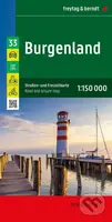 Burgenland 1:150 000 / automapa + rekreační mapa