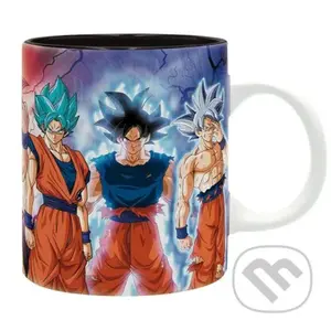 Hrnček Dragon Ball - Goku transformations
