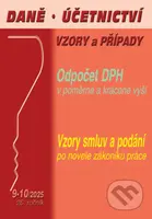Daně, účetnictví, vzory a případy č. 9-10 / 2025 - Odpočet DPH v poměrné a krácené výši - kniha z kategorie Daně