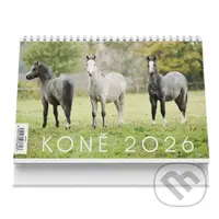 Koně 2026 - stolní kalendář