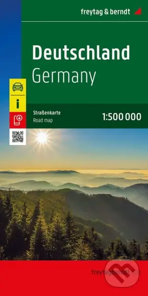 Německo 1:500 000 / automapa - kniha z kategorie Mapy Evropy