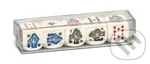 Set kostek s pokerovými symboly (5 kusů) - hra z kategorie Karty, hlavolamy