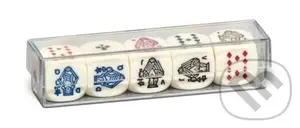 Set kostek s pokerovými symboly (5 kusů) - hra z kategorie Karty, hlavolamy