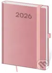 Kapesní diář 2026 Print Pop růžový