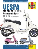 Vespa GTS, GTV, GT, LX, LXV, S, Primavera & Sprint (05 - 18) - Haynes Publishing